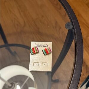 Francesca's Colorful Beaded Earrings